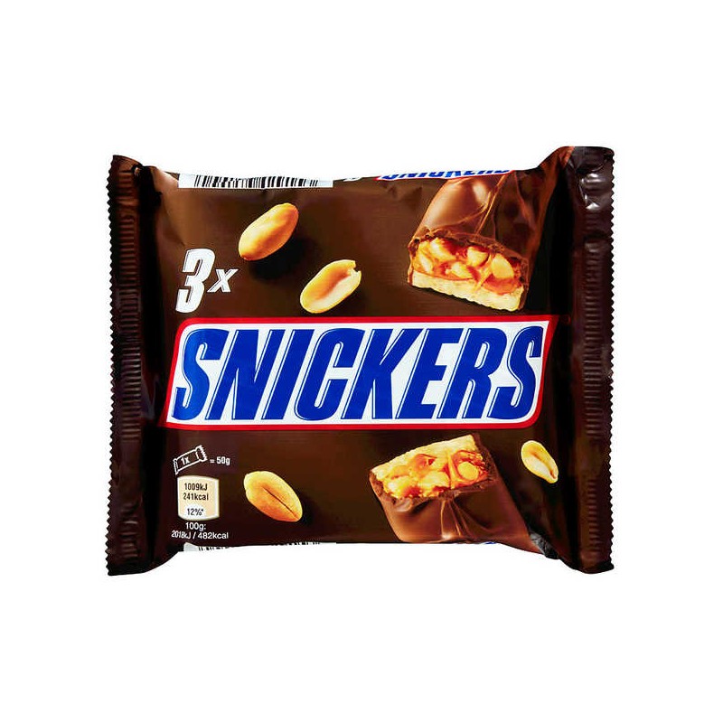 SNICKERS Barres x3 - 150g SNICKERS Barres x3 - 150g