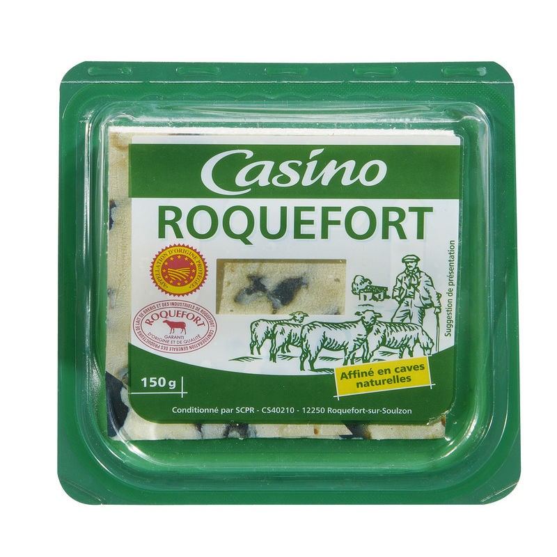 CASINO ROQUEFORT AOP 150g CASINO ROQUEFORT AOP 150g