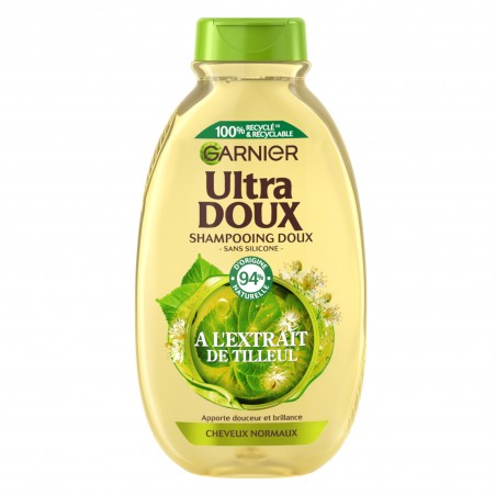 GARNIER Ultra doux shampoing tilleul - 300ml