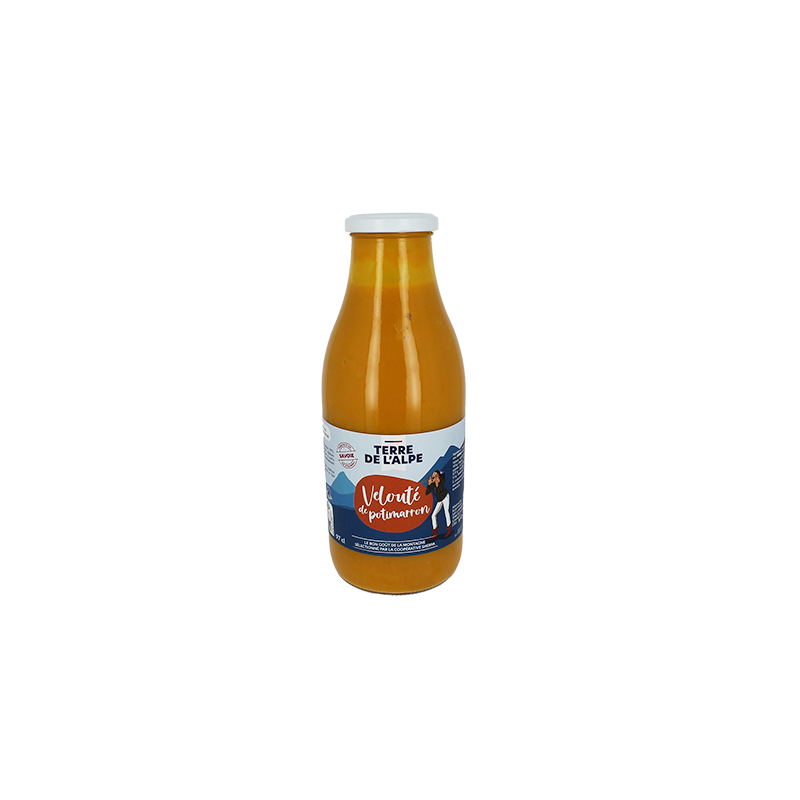TERRE DE L'ALPE Velouté de Potimarron - 970ml TERRE DE L'ALPE Velouté de Potimarron - 970ml